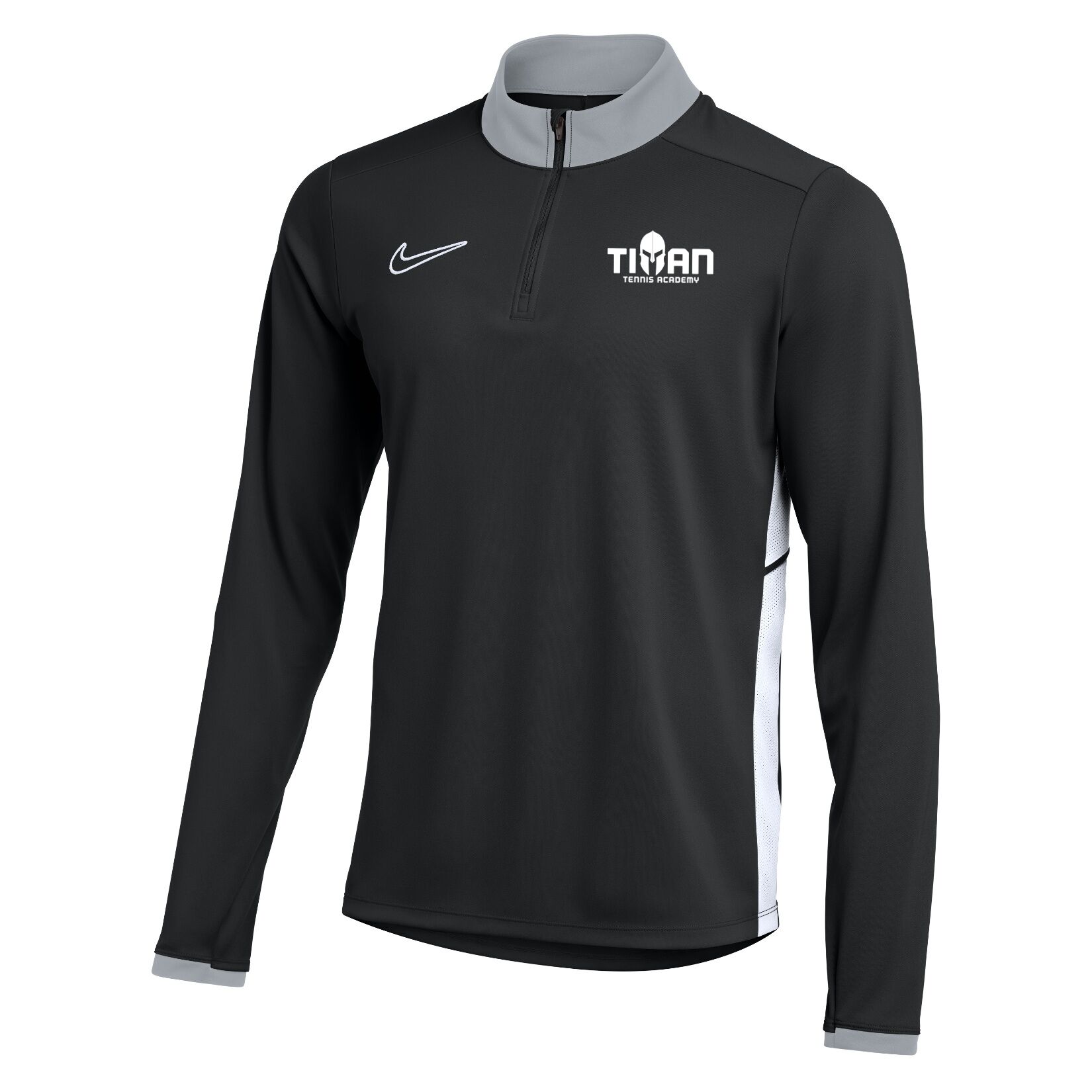 Nike Dri-FIT Academy 25 Drill Top - Black/White/White