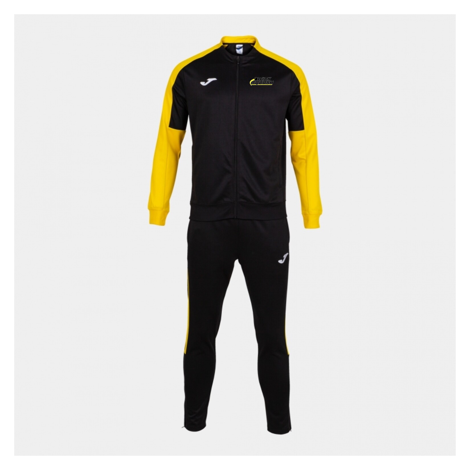 Joma Eco-Championship Full Tracksuit - Black/Yellow