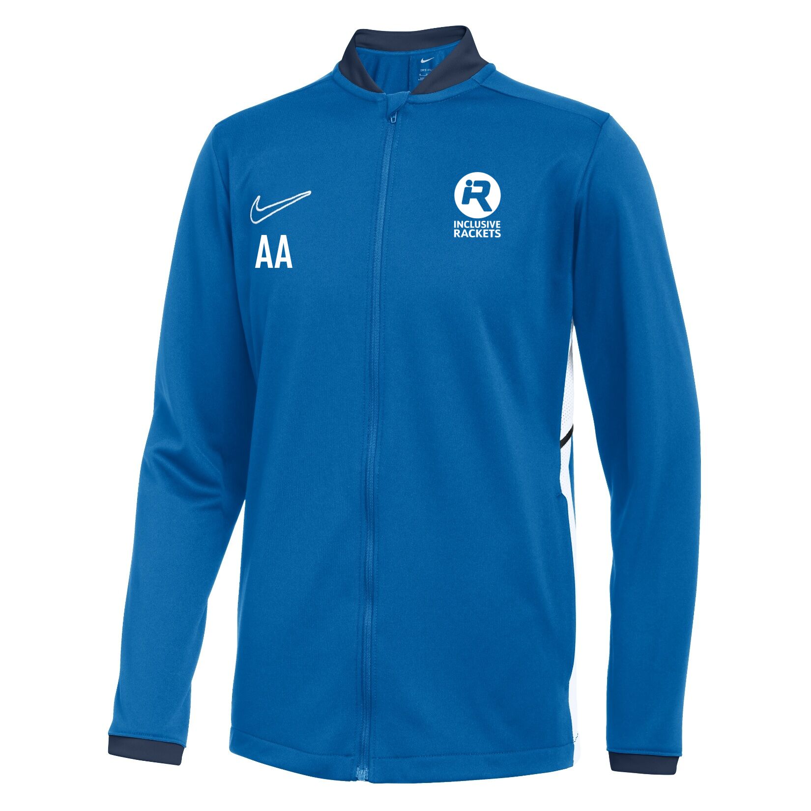 Nike Dri-FIT Academy 25 Knit Track Jacket - Royal Blue/Obsidian/White