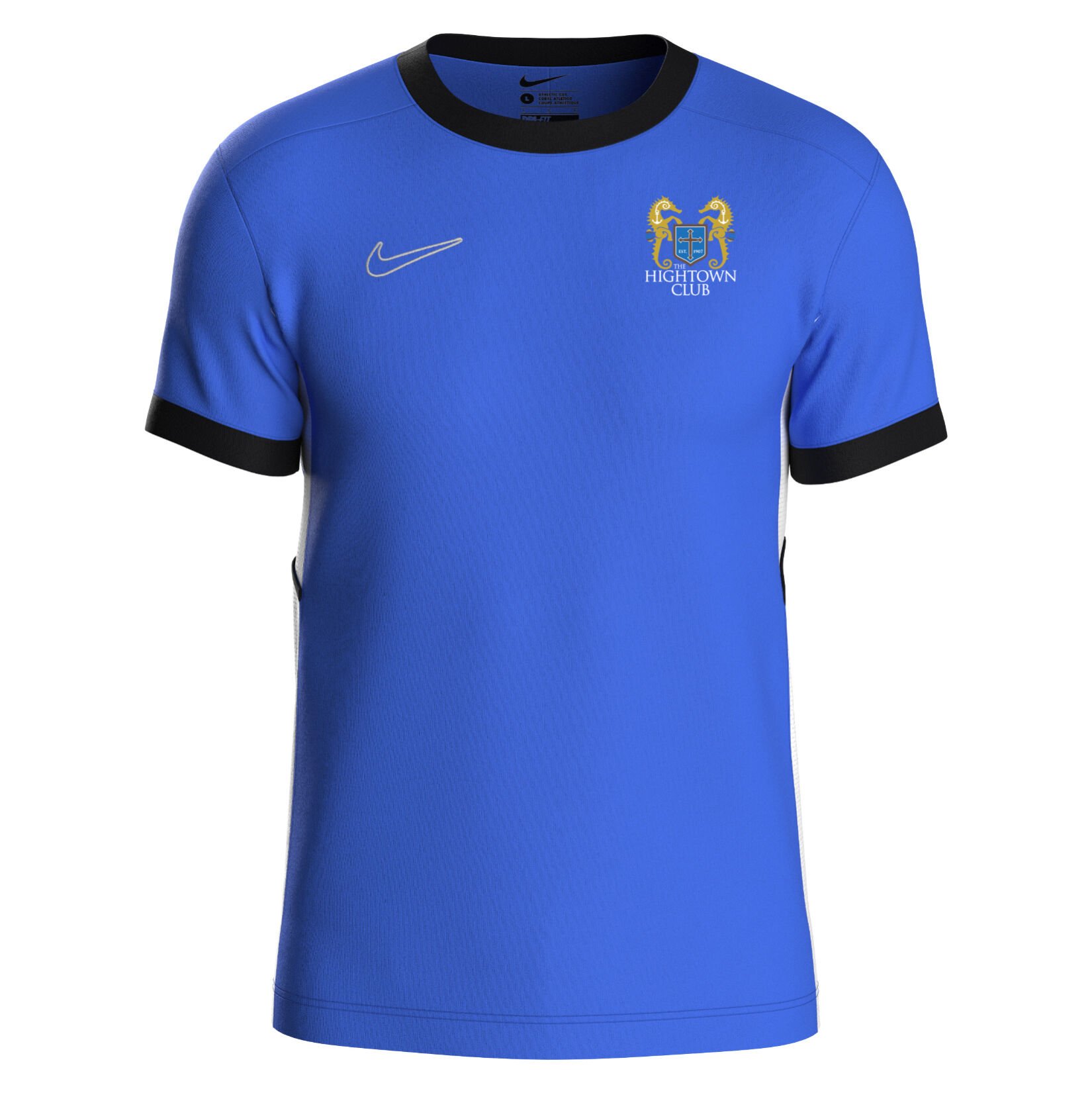 Nike Academy 25 Short-Sleeve Training Top - Royal Blue/Obsidian/White