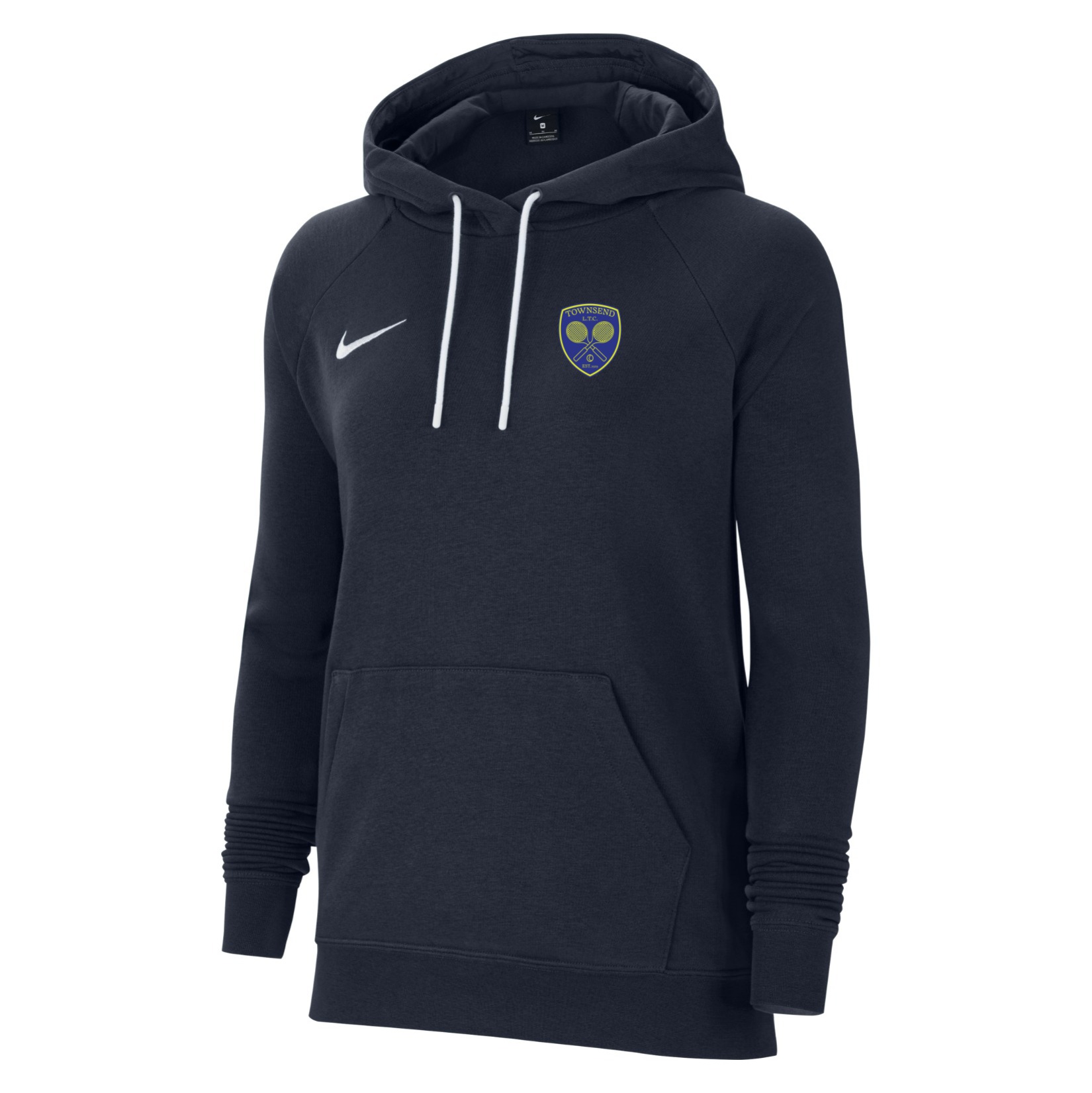 Nike Team Club 20 Hoodie (W) - Obsidian/White/White