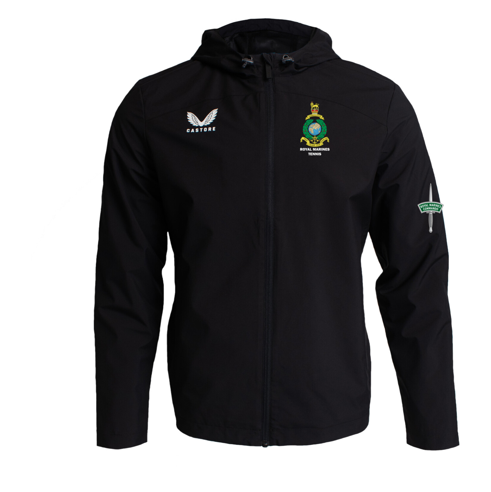 Castore Rain Jacket Elite - Black/White