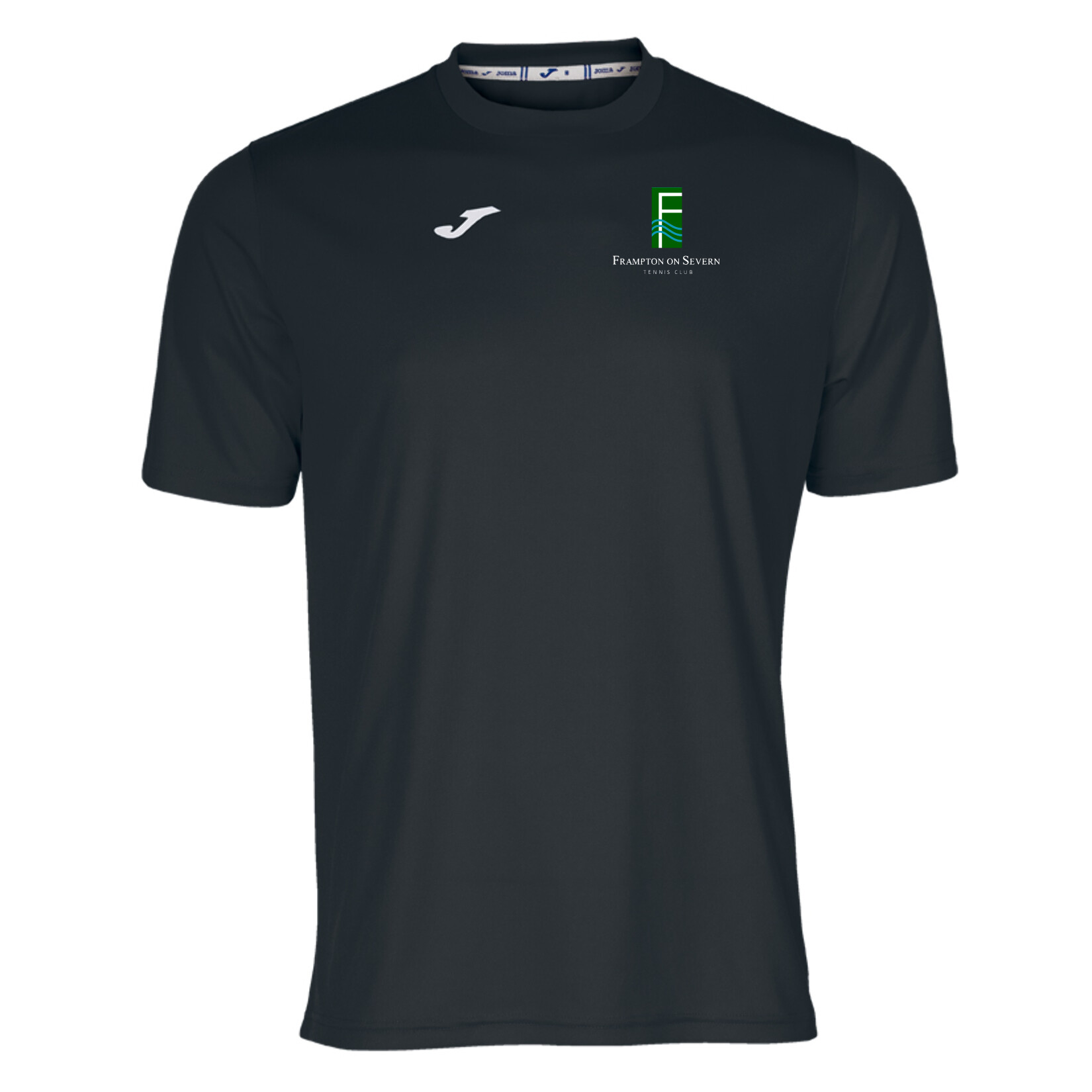 Joma Combi Short Sleeve Mens Performance Shirt - Black