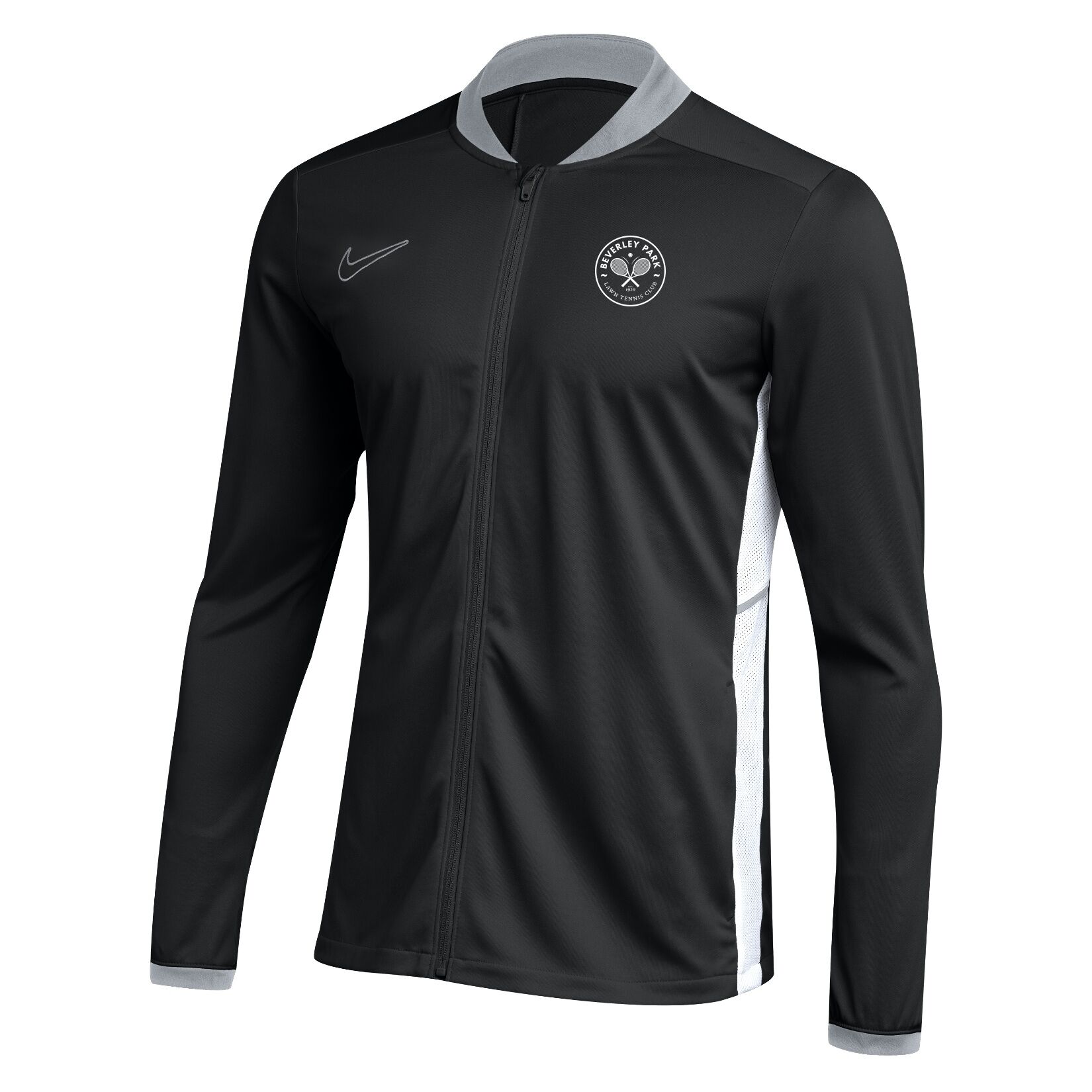 Nike Dri-FIT Academy 25 Knit Track Jacket (W) - Black/White/White