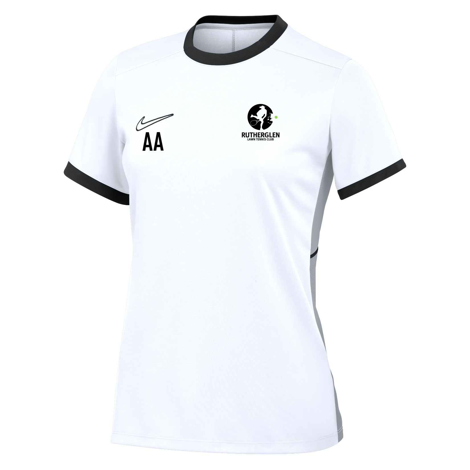 Nike Academy 25 Short-Sleeve Training Top (W) - White/Black/Black