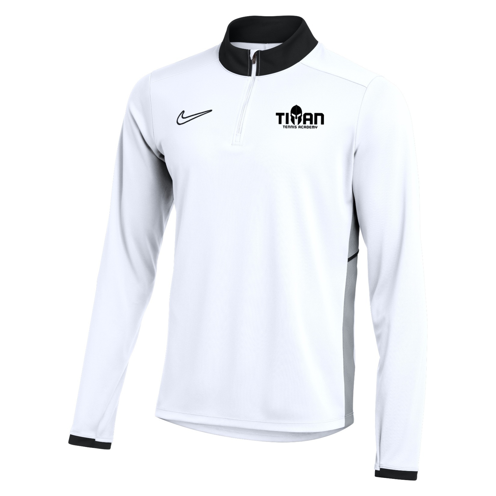 Nike Dri-FIT Academy 25 Drill Top - White/Black/Black