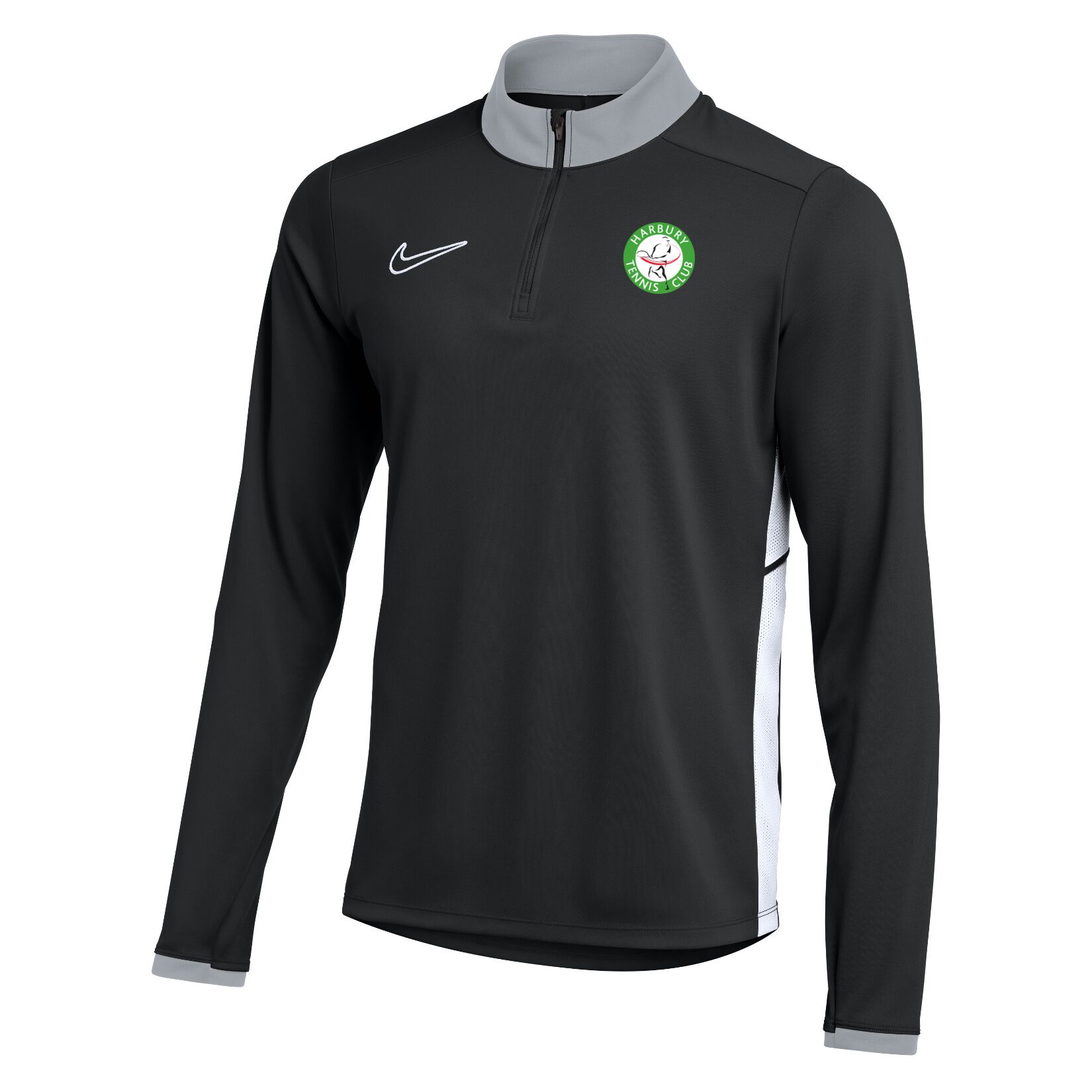 Nike Dri-FIT Academy 25 Drill Top - Black/White/White