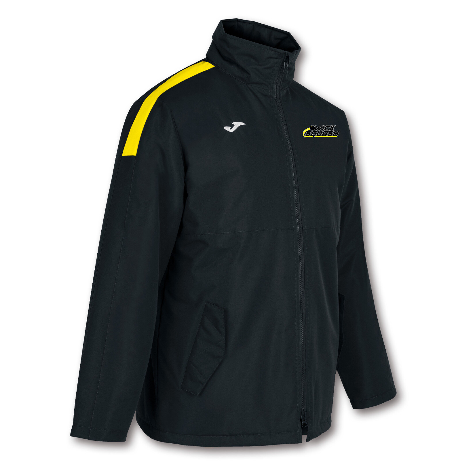 Joma Trivor Winter Jacket (M) - Black/Yellow