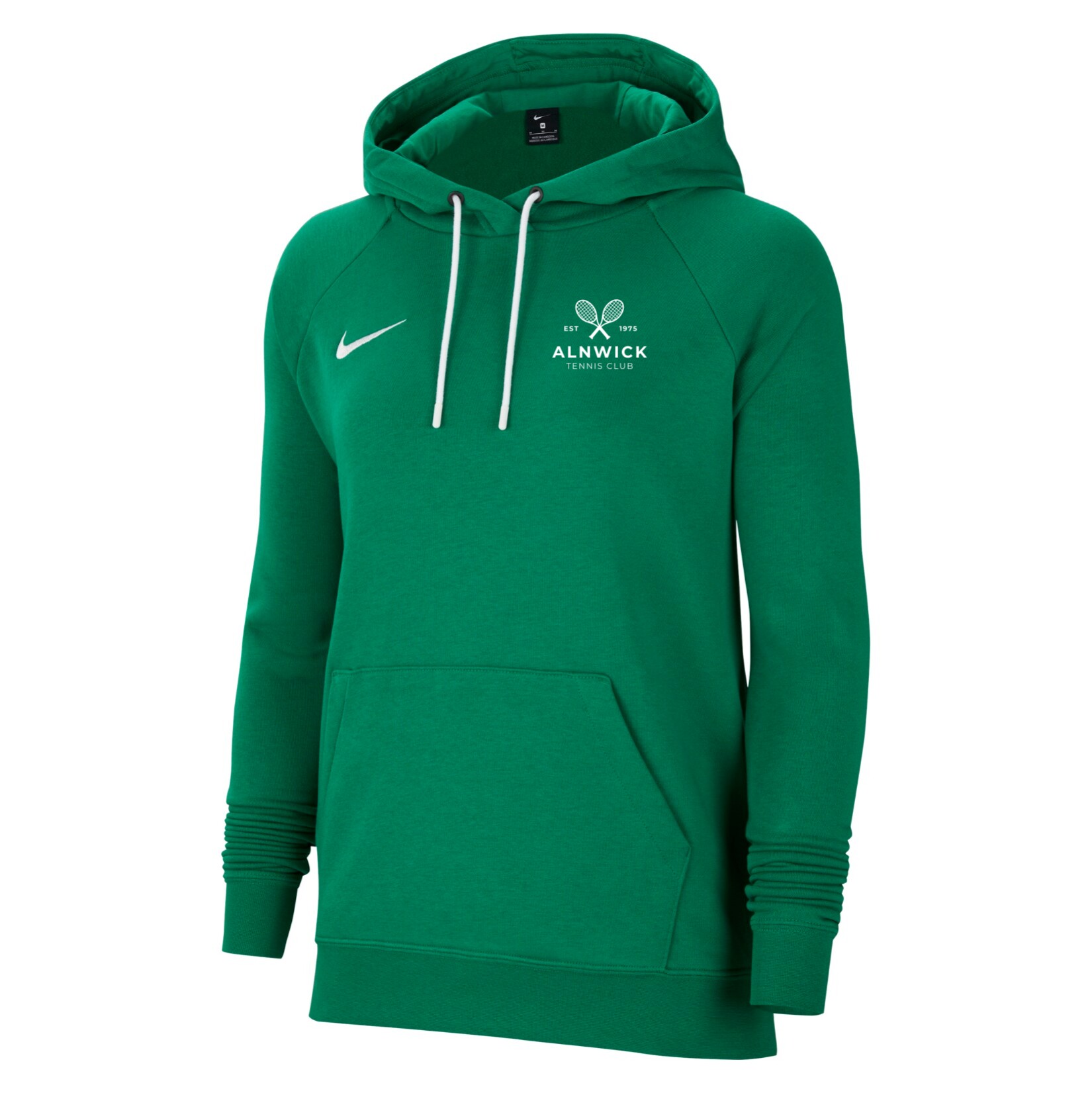 Nike Team Club 20 Hoodie (W) - Pine Green/White/White