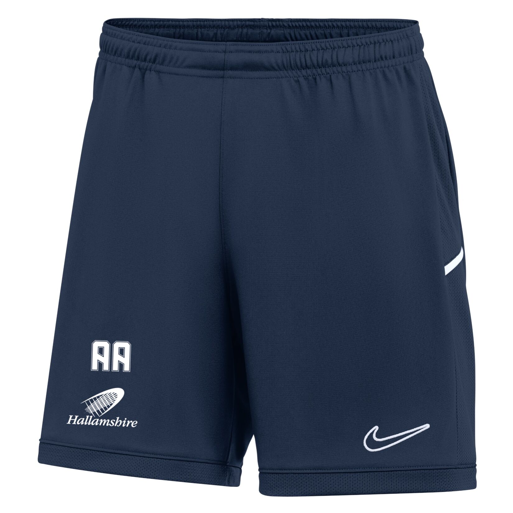 Nike Dri-FIT Academy 25 Shorts (W) - Obsidian/Obsidian/White