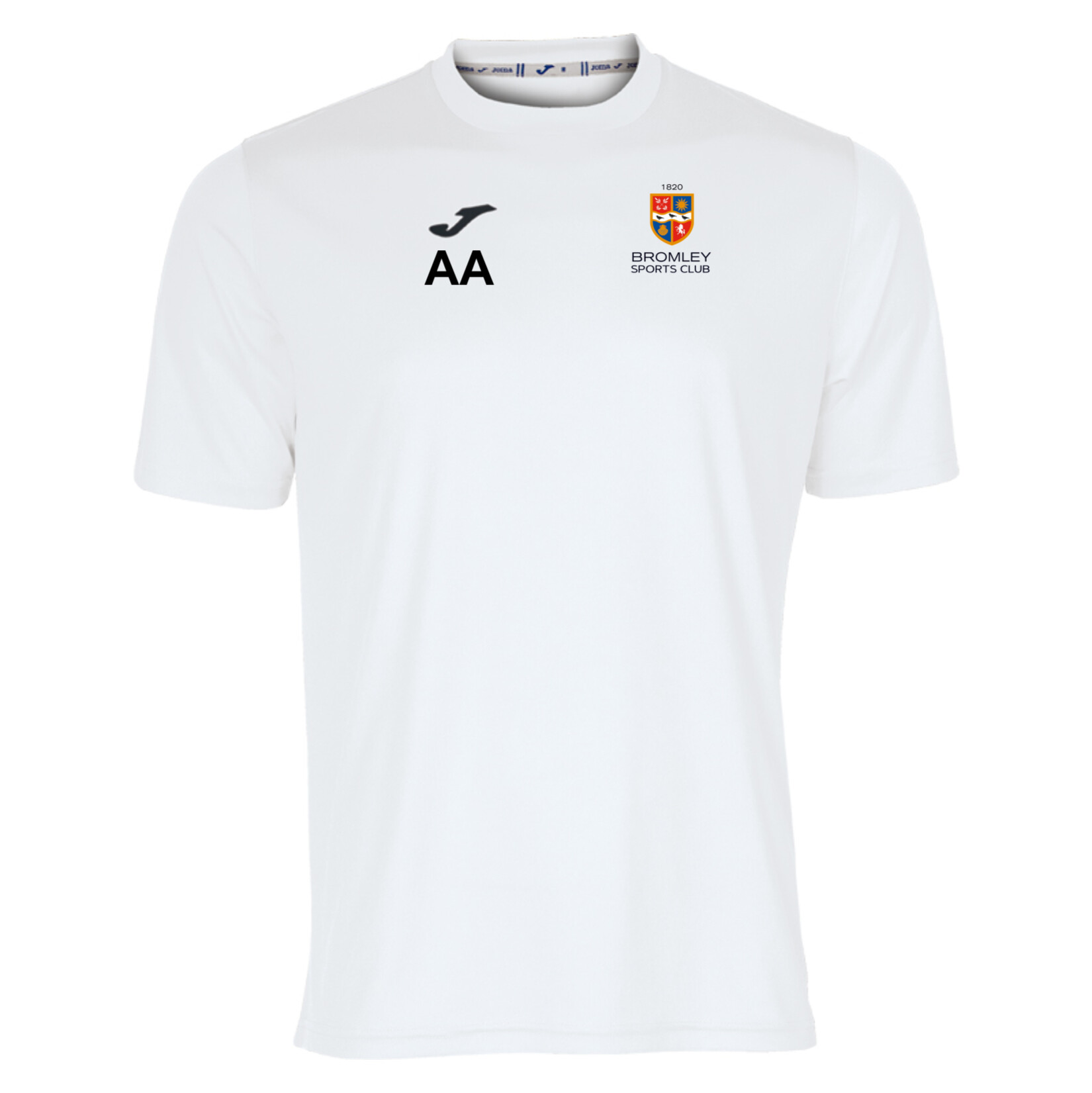 Joma Combi Short Sleeve Mens Performance Shirt - White