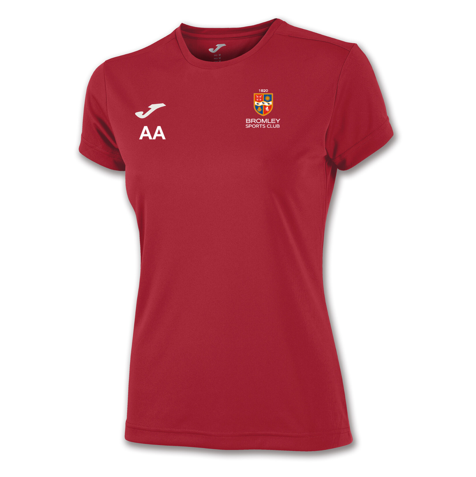 Joma COMBI SHORT SLEEVE PERFORMANCE SHIRT (W) - Red
