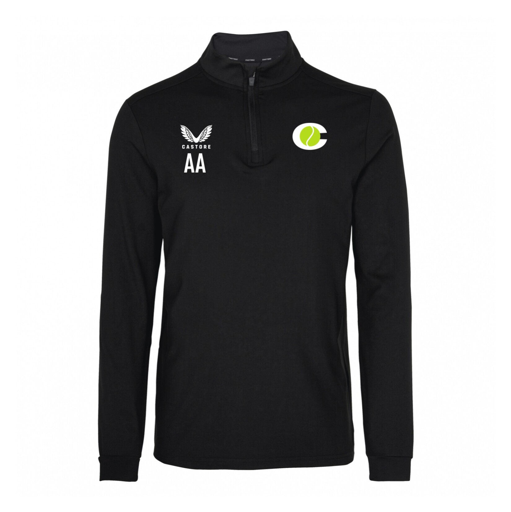 Castore Quarter Zip Midlayer - Black