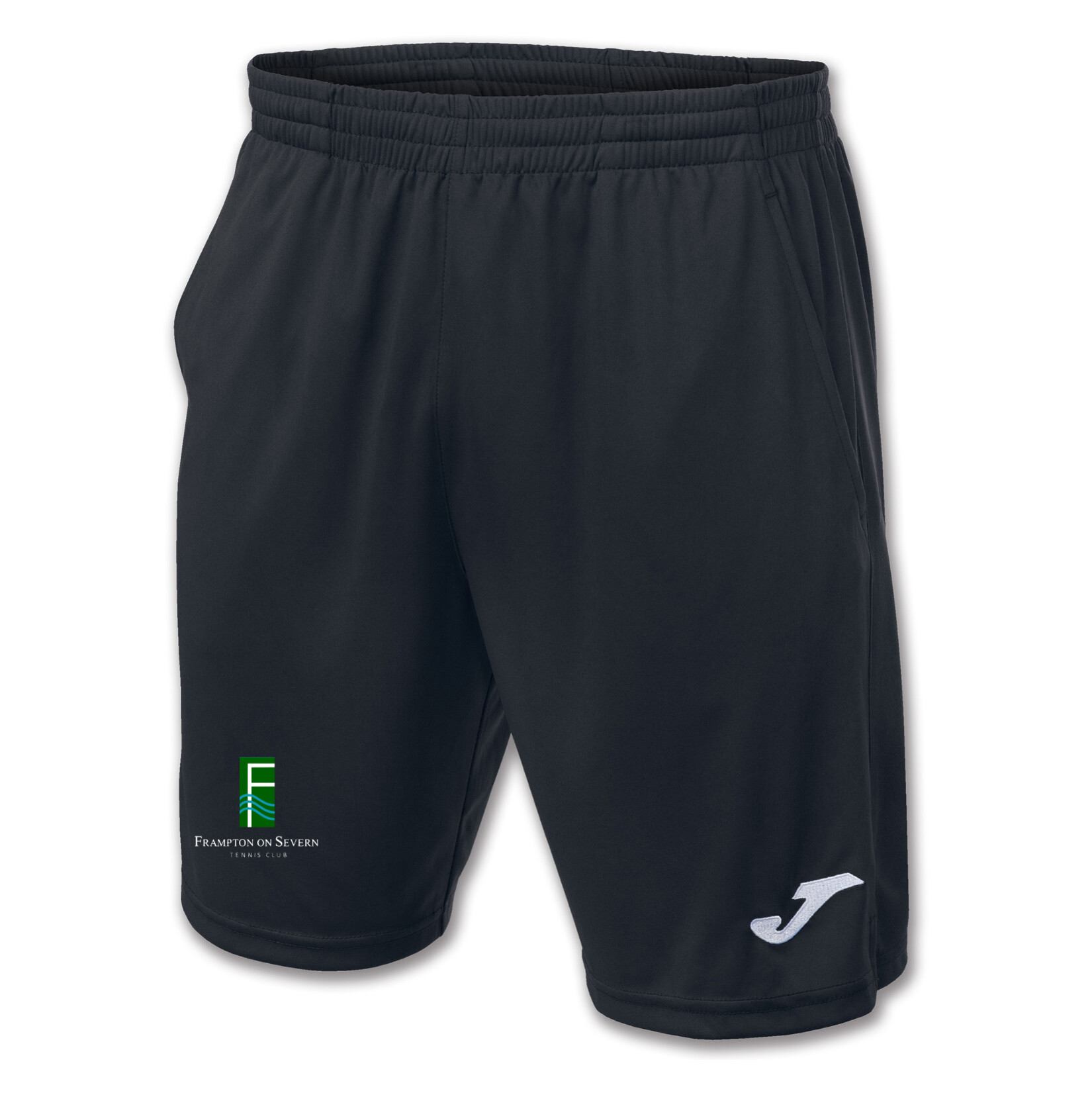 Joma BERMUDA DRIVE SHORTS - Black/White
