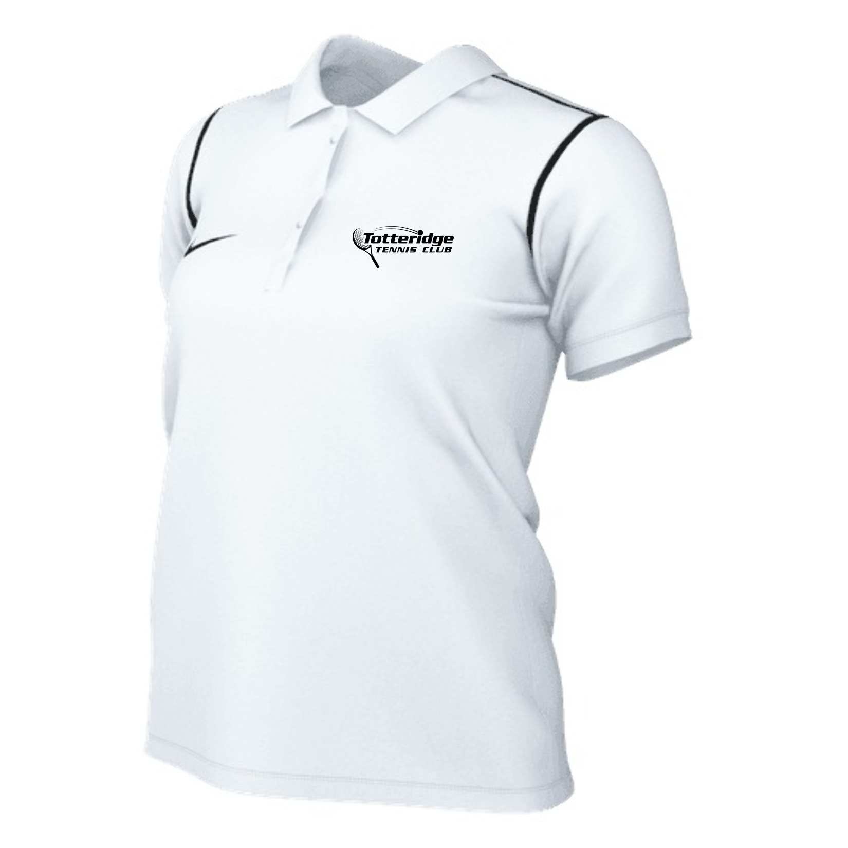 Nike Dri-FIT Park 20 Polo (W) - White/Black/Black