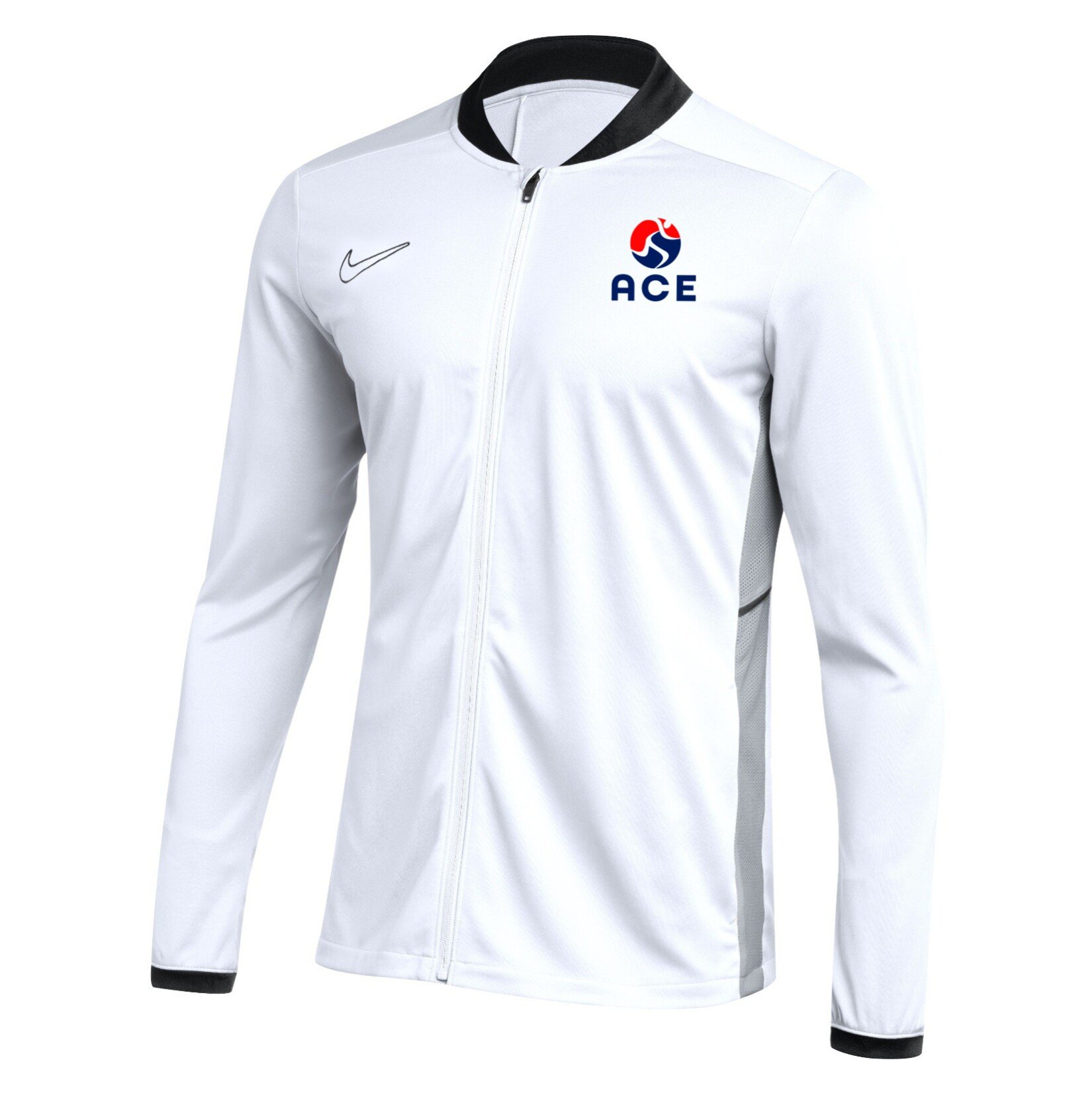 Nike Dri-FIT Academy 25 Knit Track Jacket - White/Black/Black