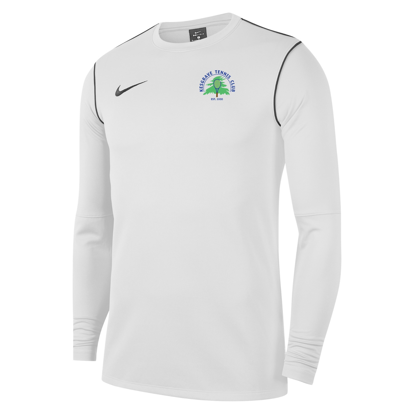 Nike Dri-FIT Park 20 Crew Top - White/Black/Black
