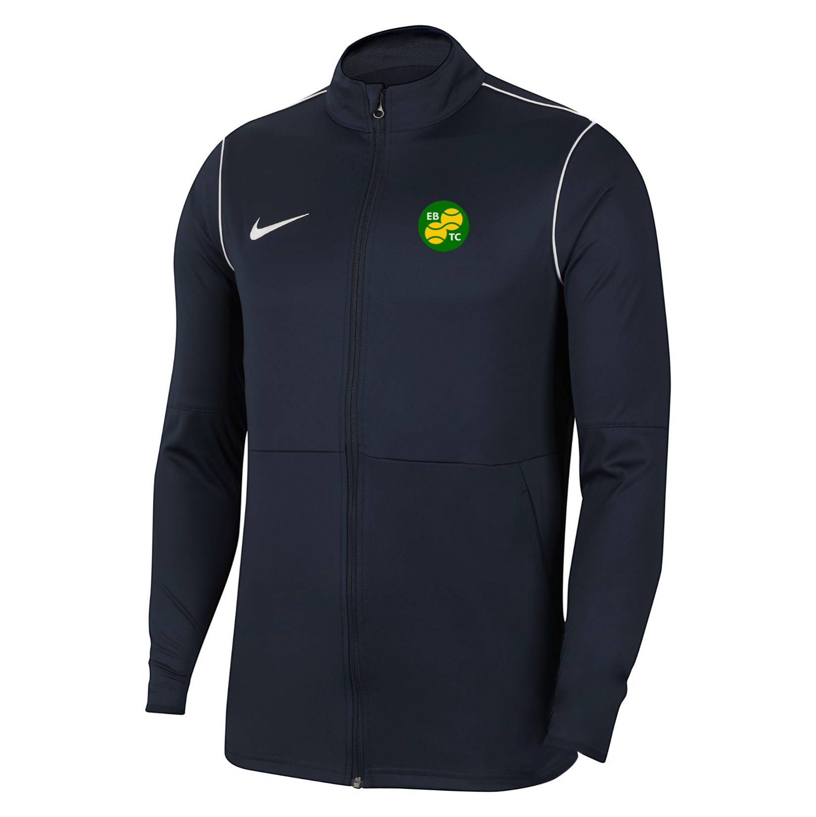 Nike Dri-FIT Park 20 Knitted Track Jacket - Obsidian/White/White