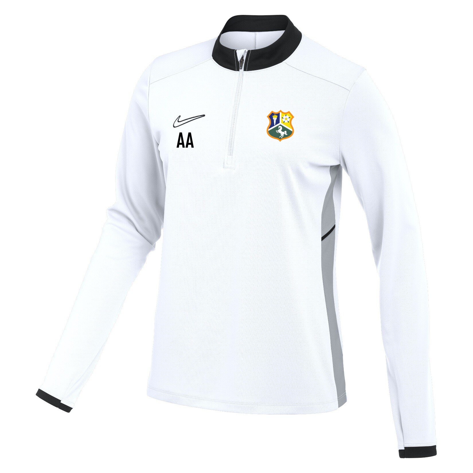 Nike Dri-FIT Academy 25 Drill Top (W) - White/Black/Black