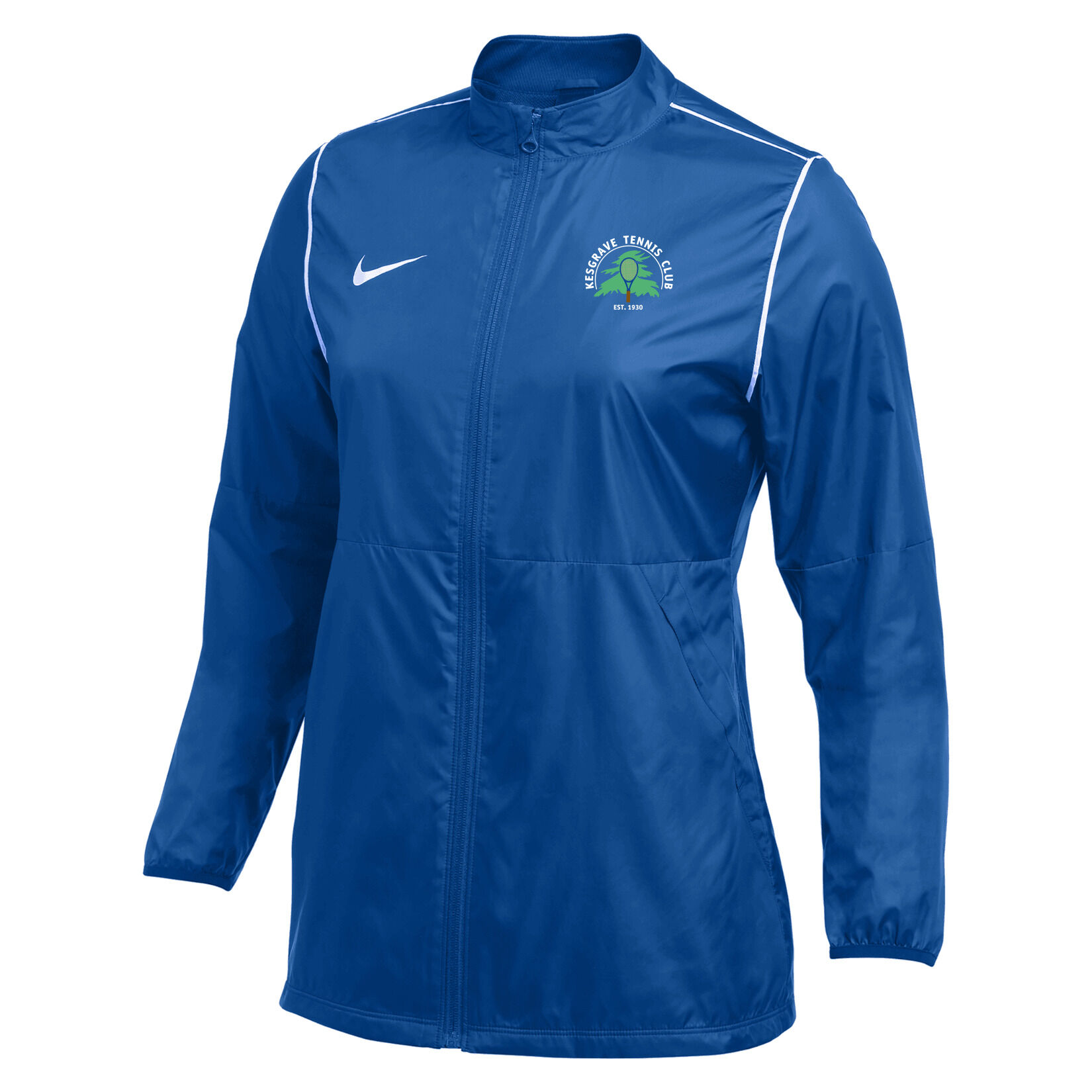 Nike Repel Park 20 Rain Jacket (W) - Royal Blue/White/White