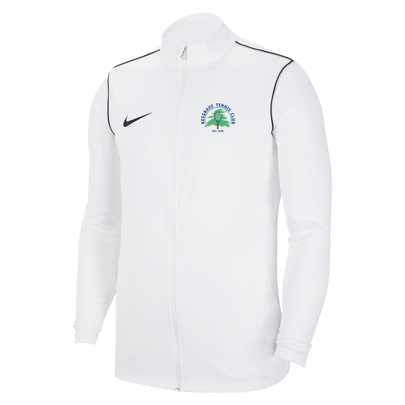 Nike Dri-FIT Park 20 Knitted Track Jacket - White/Black/Black