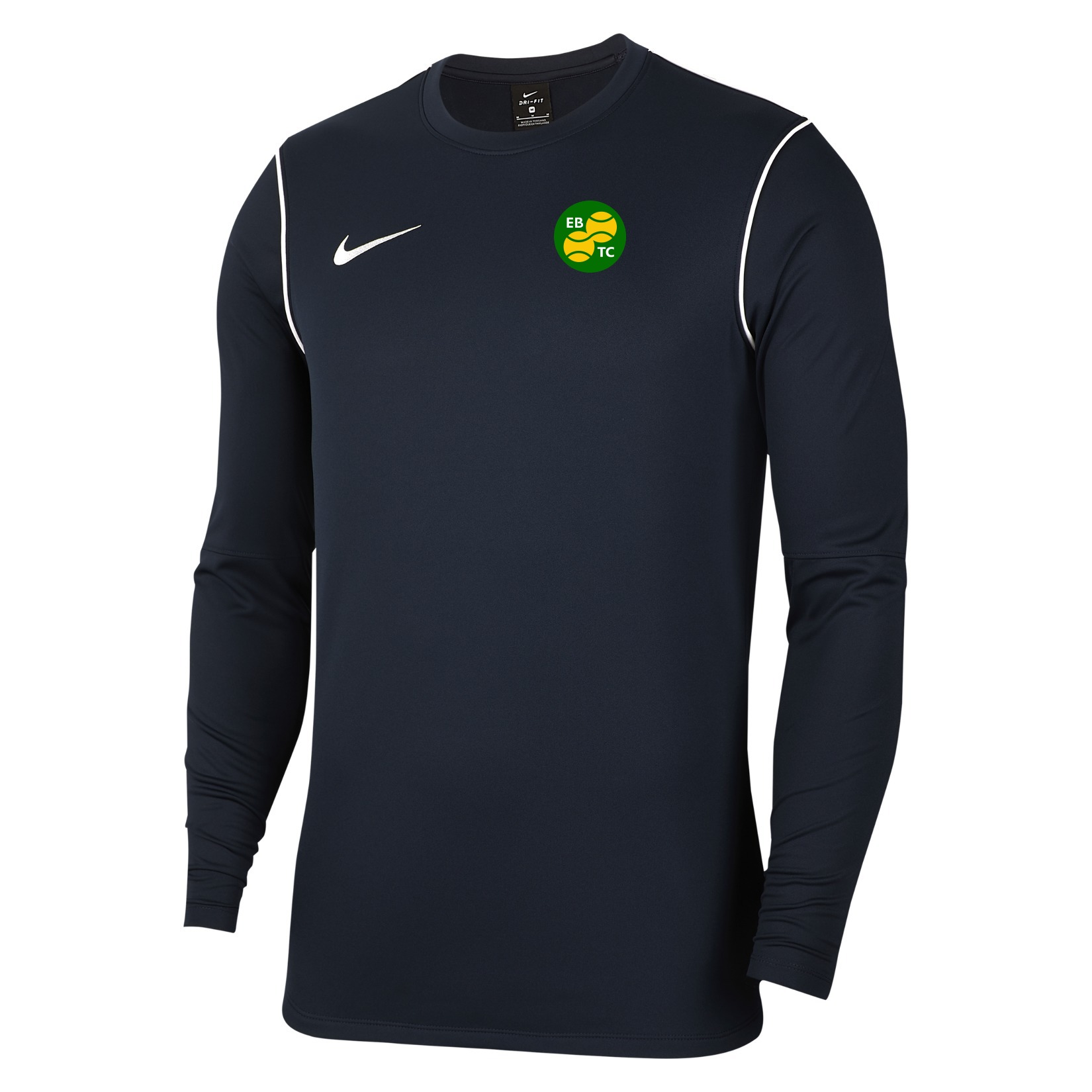 Nike Dri-FIT Park 20 Crew Top - Obsidian/White/White