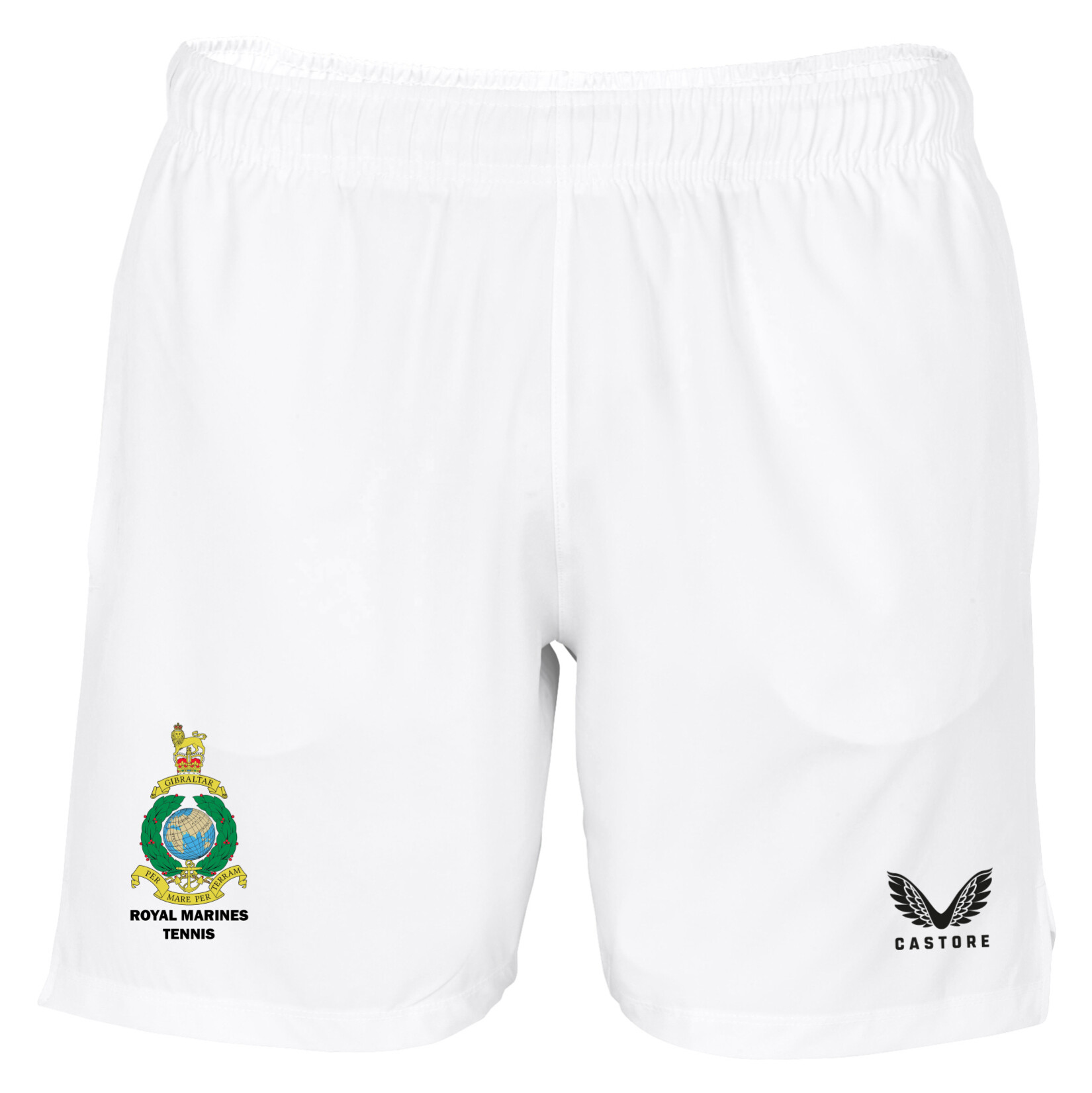 Castore Woven Training Short (Zip Pockets) - White