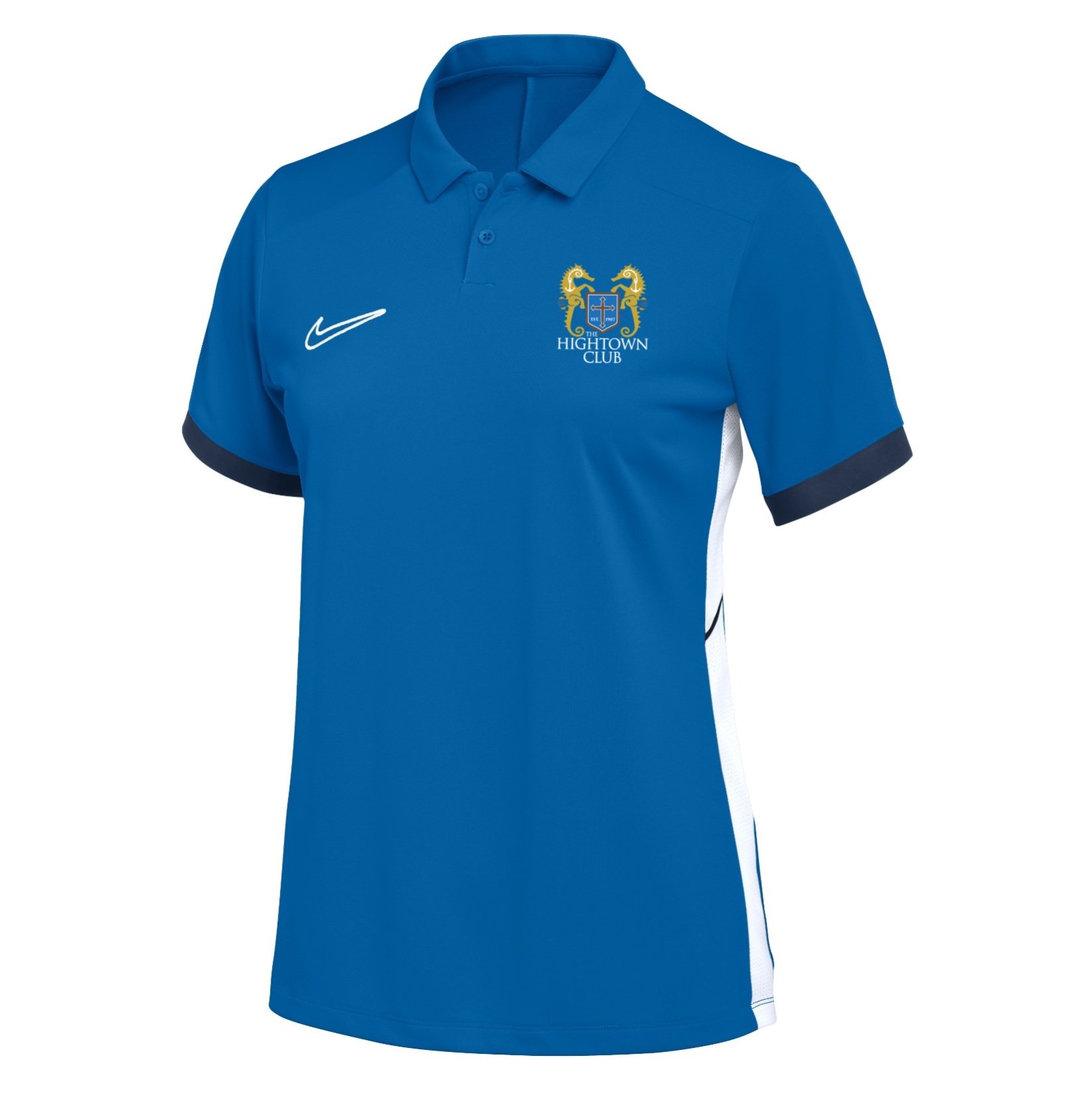 Nike Dri-FIT Academy 25 Polo (W) - Royal Blue/Obsidian/White