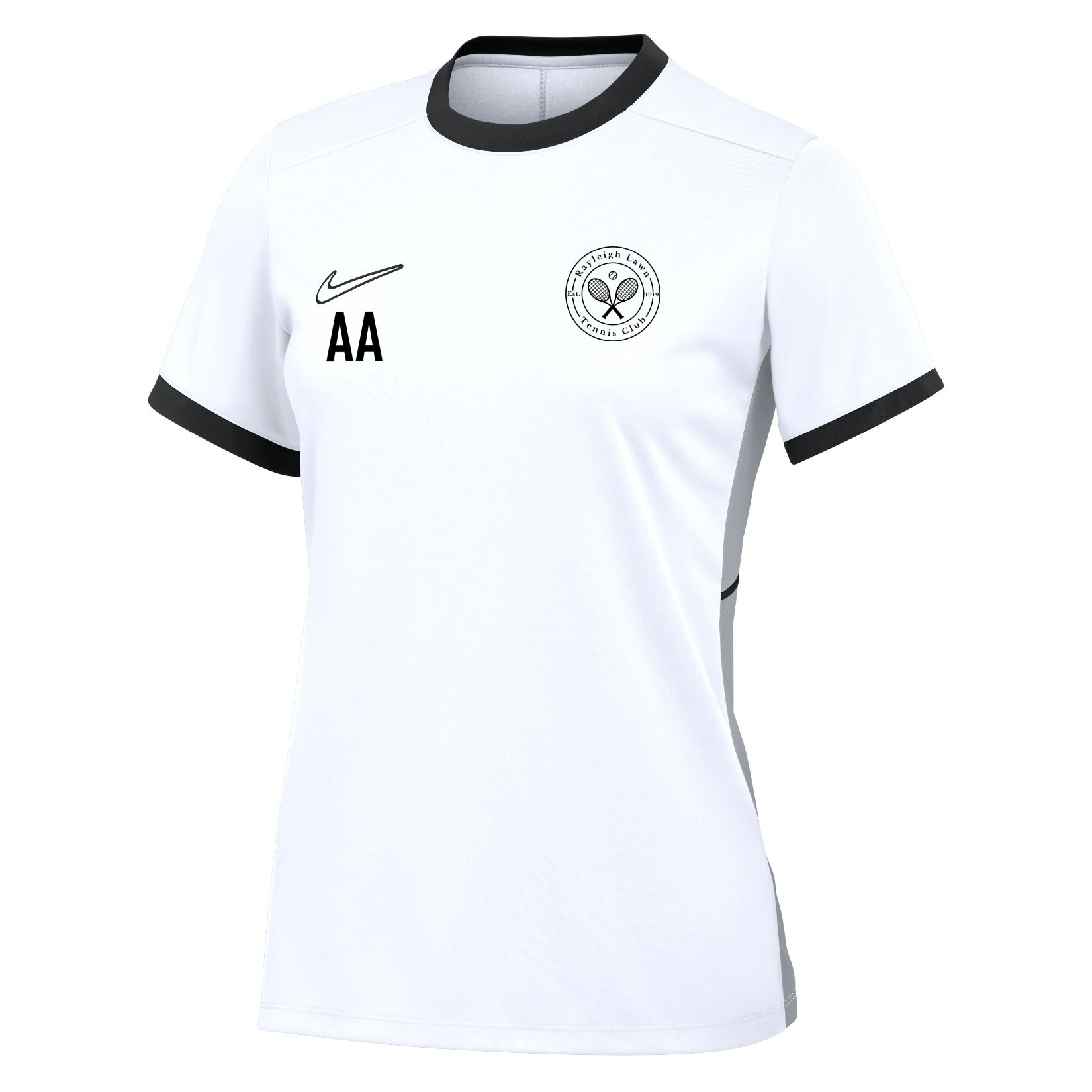 Nike Academy 25 Short-Sleeve Training Top (W) - White/Black/Black