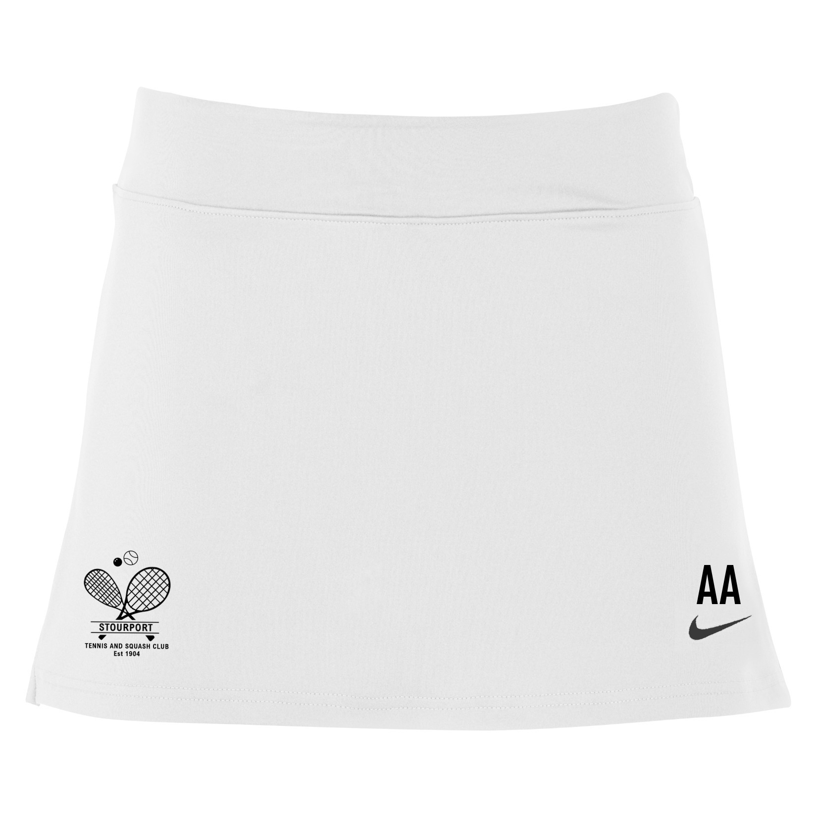Zelus-Nike Team Skort - White