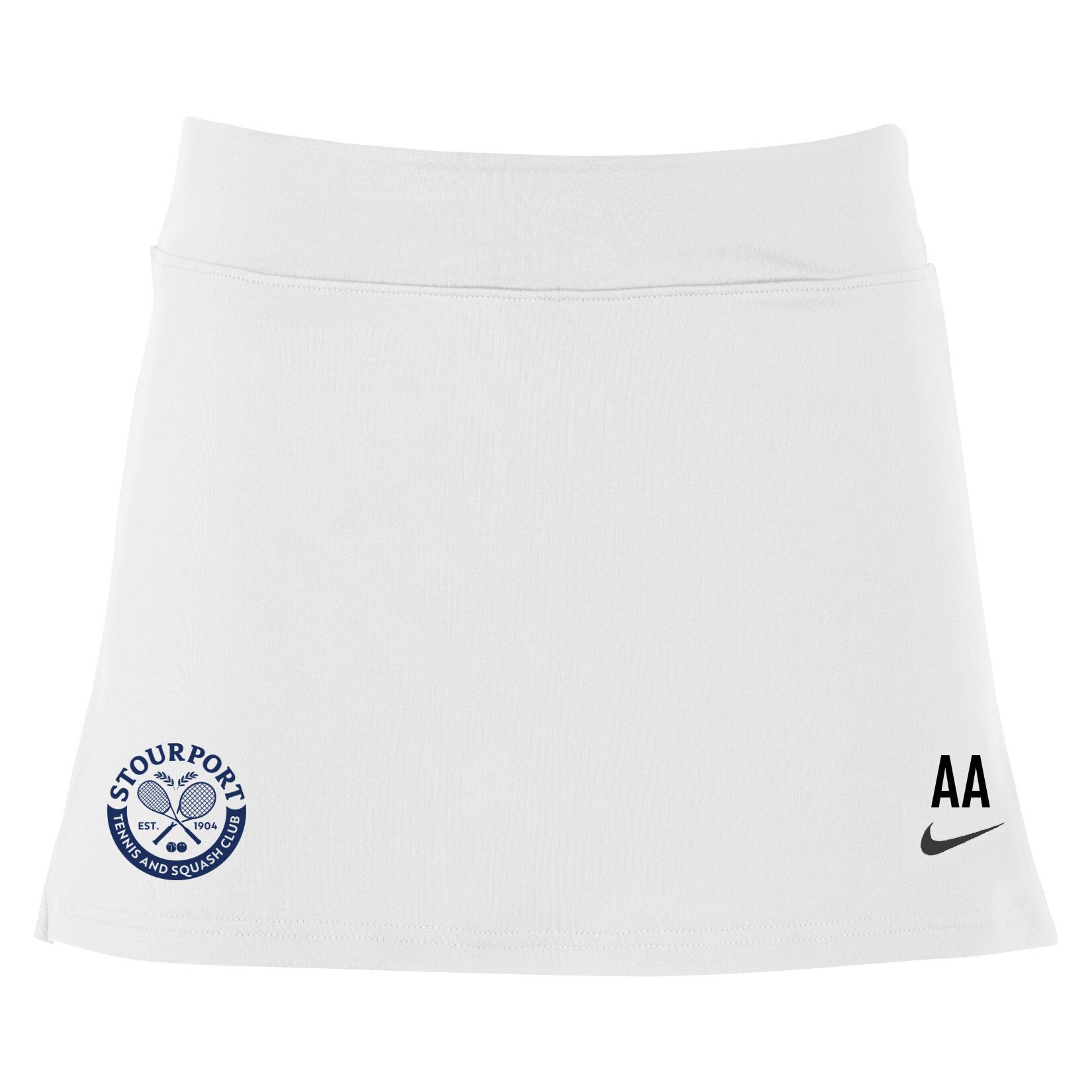 Zelus-Nike Team Skort - White
