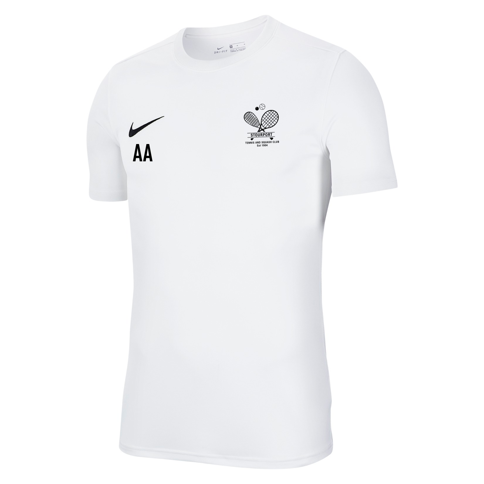 Nike Park VII Dri-FIT Short Sleeve Shirt - White/Black