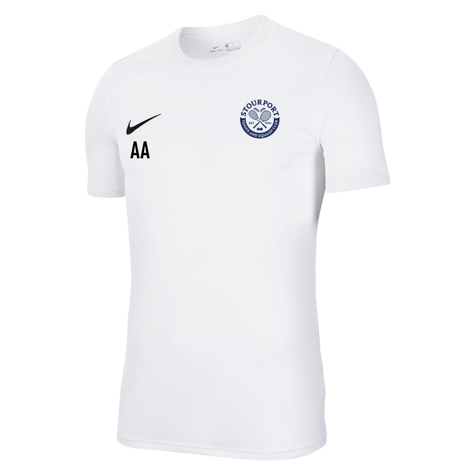 Nike Park VII Dri-FIT Short Sleeve Shirt - White/Black
