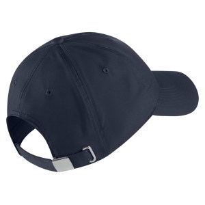 Nike 86 CAP METAL SWOOSH Obsidian-Metallic Silver