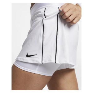 Nike Womens Dri-FIT Skirt White-Black-Black-White