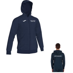 Joma Menfis Zip Hooded Track Jacket Navy