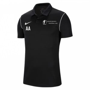 Nike Dri-FIT Park 20 Polo Black-White-White