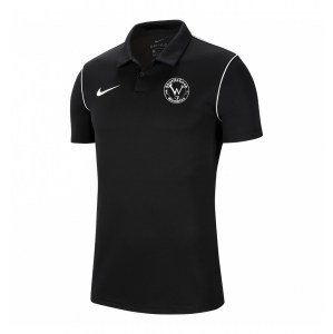 Nike Dri-FIT Park 20 Polo Black-White-White