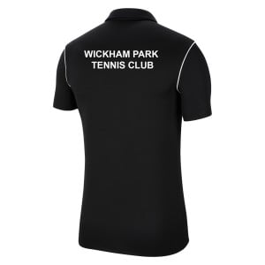 Nike Dri-FIT Park 20 Polo Black-White-White
