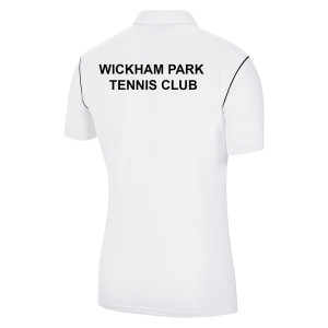 Nike Dri-FIT Park 20 Polo White-Black-Black
