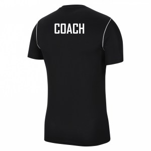 Nike Park 20 Short Sleeve Training Tee Black-White-White