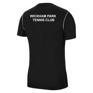 Nike Park 20 Short Sleeve Training Tee Black-White-White
