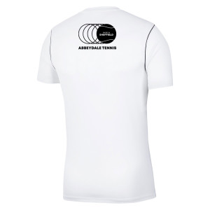 Nike Park 20 Short Sleeve Training Tee White-Black-Black