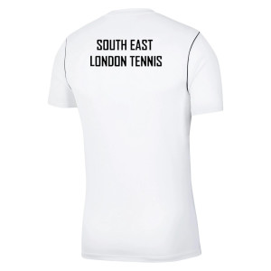 Nike Park 20 Short Sleeve Training Tee White-Black-Black