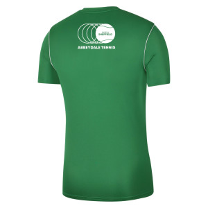 Nike Park 20 Short Sleeve Training Tee Pine Green-White-White