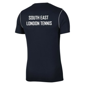 Nike Park 20 Short-Sleeve Training Tee Obsidian-White-White