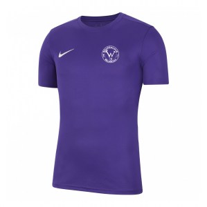 Nike Park VII Dri-FIT Short Sleeve Shirt Court Purple-White