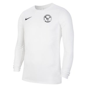 Nike Park VII Dri-FIT Long Sleeve Football Shirt White-Black