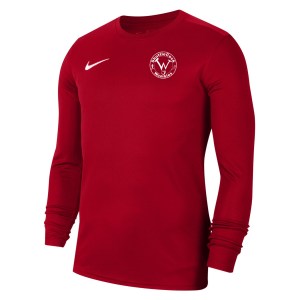 Nike Park VII Dri-FIT Long Sleeve Football Shirt University Red-White