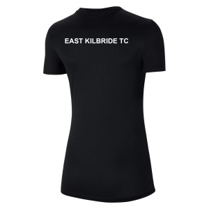Nike Womens Park VII Dri-FIT Short Sleeve Shirt (W) Black-White